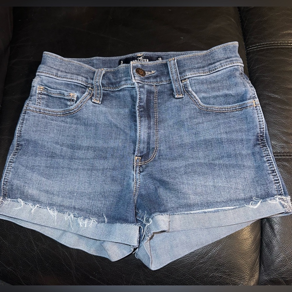 Hollister Denim Blue Women's Shorts
